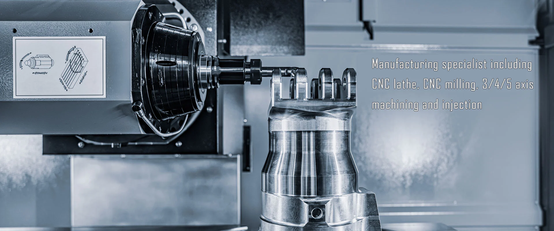 Kovinski CNC obdelani deli