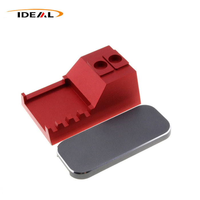 Precision CNC rezkanje, obdelani anodizirani aluminijasti deli